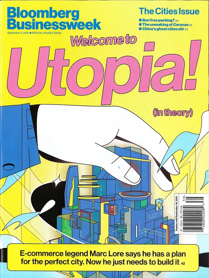 BLOOMBERG BUSINESSWEEK MAGAZINE | SEP 6, 2022 | WELCOME TO UTOPIA (IN THEORY) - Image 1 of 1