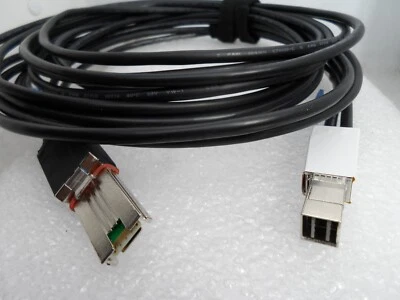 IBM 4M MINI-SAS/MINI-SAS Straight Cable HD SAS 5507 ECBY AE1  46C2900 46C2899 - Image 1 of 3