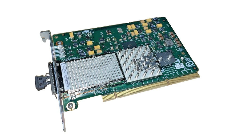 AD385A HP PCI-X 266MHz 10 Gigabit Ethernet Fibre Channel SR Adapter (10GBASE-SR) - Bild 1 von 2
