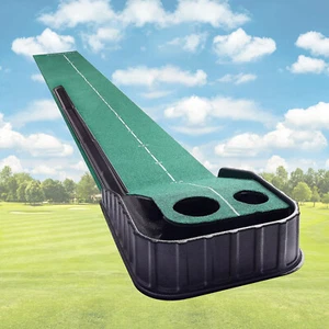 Realistic Rolling Surface Golf Putting Mat with Advanced Alignment - Picture 1 of 10