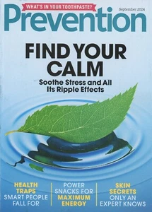 Prevention Magazine - September 2024 / Find Your Calm, What's In Your Toothpaste - Picture 1 of 1