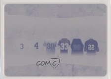 2019 Leaf ITG Used Sports Printing Plate Magenta 1/1 Harold Baines HOF 0h1