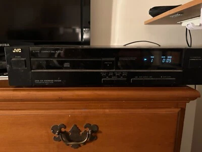 JVC XL-V112 Dual D/A Converter System CD Compact Disc Player 1994 Tested  - Image 1 of 3