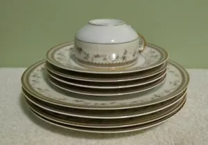 Vintage Haviland & Co Yale Muster Teller & Tasse Lot - Bild 1 von 7