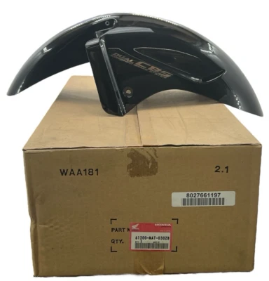 JUEGO GUARDABARROS DELANTERO MOTO HONDA 61200-MAT-D30ZB CBR1100XX BLACKBIRD 2000 TIPO 2 Foto 1 de 4