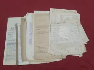 Archivo del médico judío húngaro Hungría Segunda Guerra Mundial - Estaba en Bergen Belsen década de 1940 - Imagen 1 de 14
