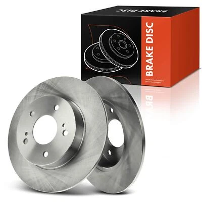 2x Rotores de freno de disco traseros izquierdo y derecho para Nissan Máxima 94-03 Infiniti I30 I35 Foto 1 de 4