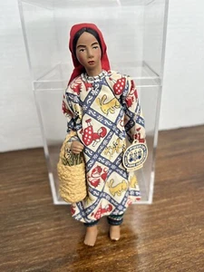 Vintage Wizo Home Insuries Doll Woman Made in Israel 6 1/2" - Picture 1 of 10