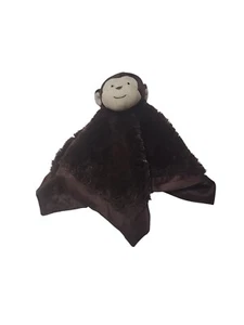 Kidsline minky Brown Monkey Security Blanket Lovie Lovey - Picture 1 of 6