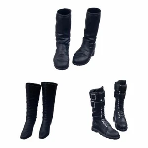 1/6 Scale Shoes Combat Boots for 12inch Female Action Figures Clothing - Picture 1 of 10