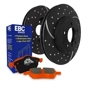 EBC Brakes S8KR1070 S8 Kits Orangestuff and GD Rotors - Picture 1 of 1