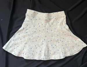 Gymboree SNOW PRINCESS Green Knit Skirt Skort Multi dots & snowflake NWT 7 - Picture 1 of 3