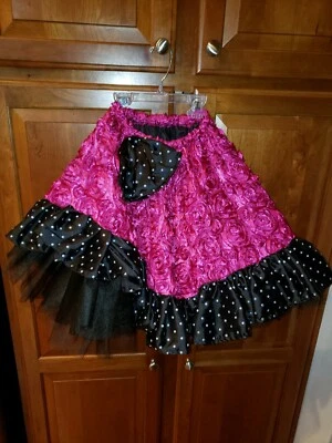 Girls Skirt Custom Made Elastic Cinch Waist -Elementary School Age Dress - Image 1 of 4