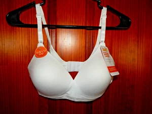 WARNER'S BLISSFUL ULTRA SOFT WIREFREE CONTOUR BRA, MEDIUM LINING, SIZE 34 C, NWT - Picture 1 of 3
