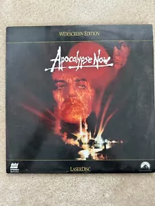 APOCALYPSE NOW - 1979 Rare Widescreen Laserdisc Movie - Marlon Brando - Picture 1 of 4