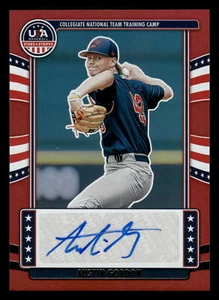 2024 Panini Stars & Stripes AUSTIN GORDON RED TEAM SIGNAURES AUTO 20/49 #NTS-AG - Picture 1 of 2