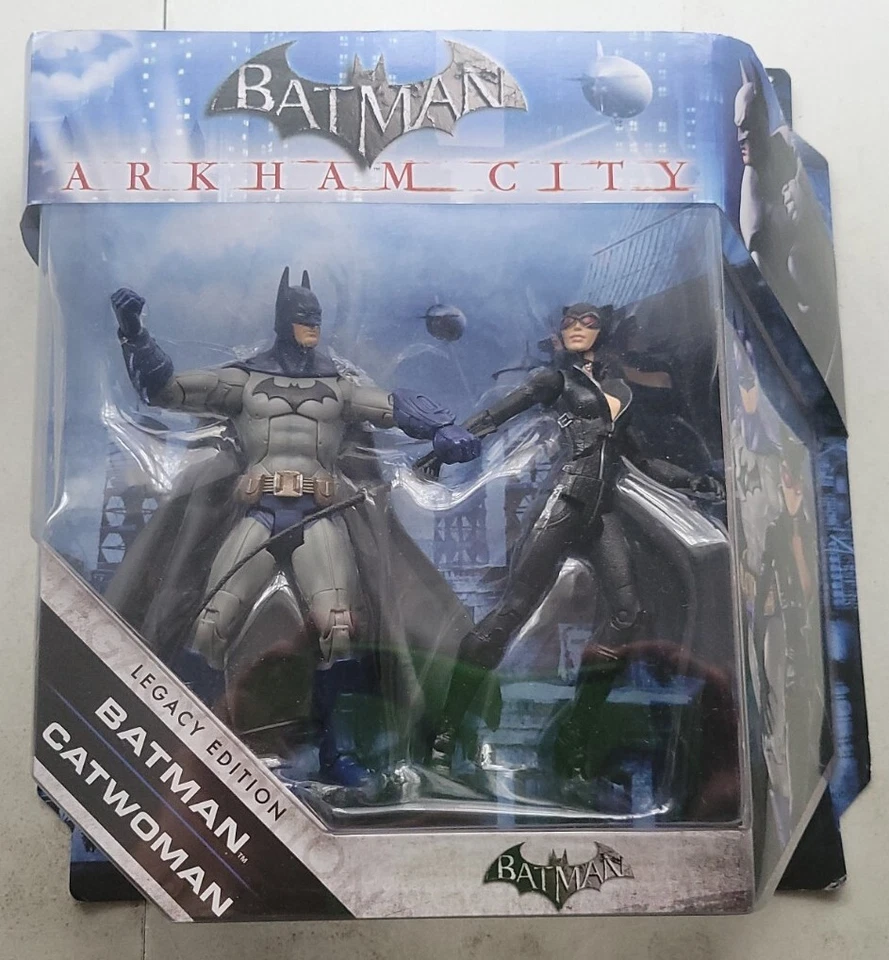 Arkham City Batman Catwoman Legacy Edition 2011 Mattel