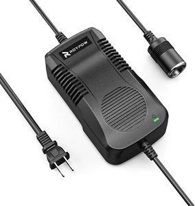 AC to DC Converter, 180W (Max 200W) 15A 100V~120V to 12V Car Cigarette Lighter - Picture 1 of 12
