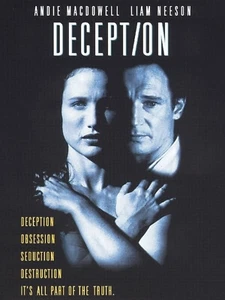 DECEPTION DVD New LIAM NEESON 1992 ANDIE MACDOWELL - Picture 1 of 1