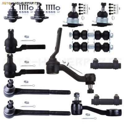 Kit de 14 brazos de control delanteros y barras de amarre para Chevy Blazer GMC Sonoma 1995-2004 Foto 1 de 4