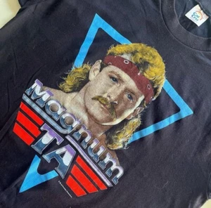 Jim Crockett Promotions 1985 • Magnum TA 🧲 T Shirt - Picture 1 of 1