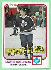 1981-82 OPC O-PEE-CHEE Hockey Laurie Boschman #314 Maple Leafs