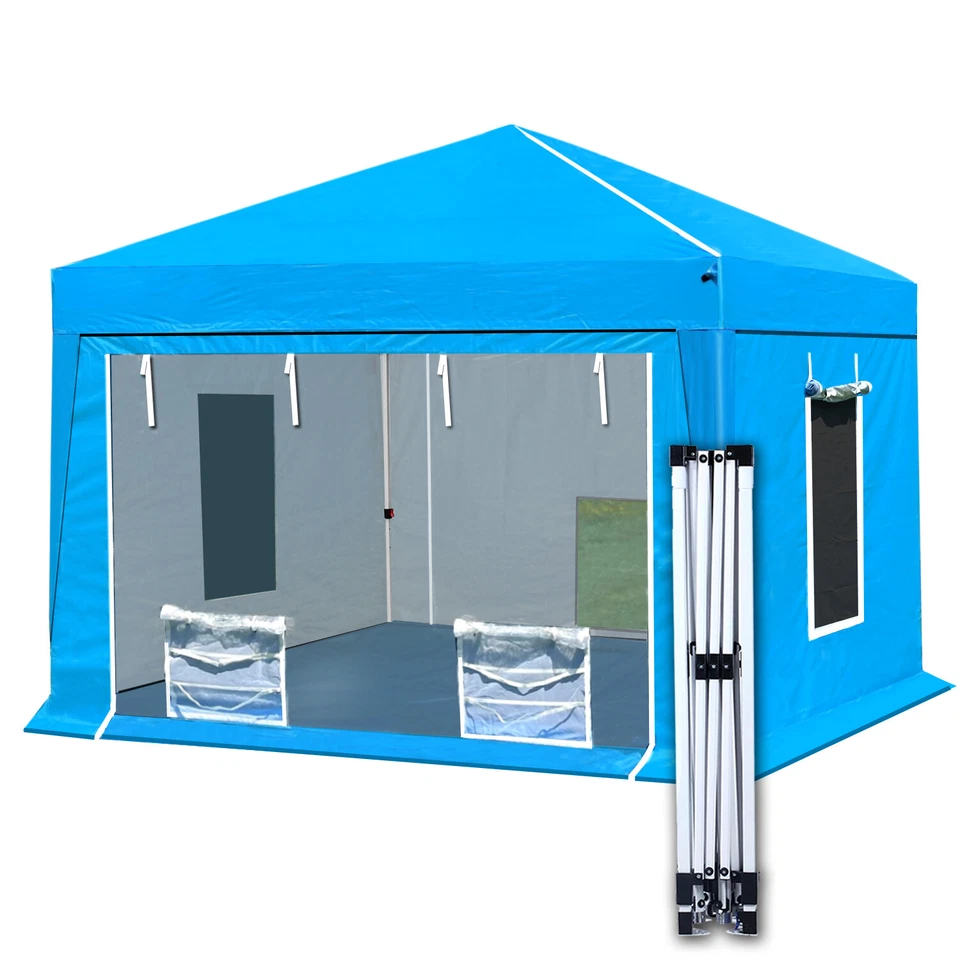 COOTENTLER 10X10X9FT Waterproof Portable Paint Booth Rainproof Spray Booth for Auto Parts