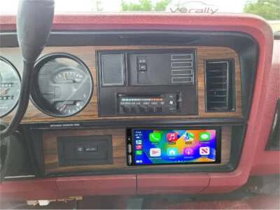 Carplay para Dodge Ramcharger 1981-1993 cargador coche estéreo radio control de voz AI Foto 1 de 4