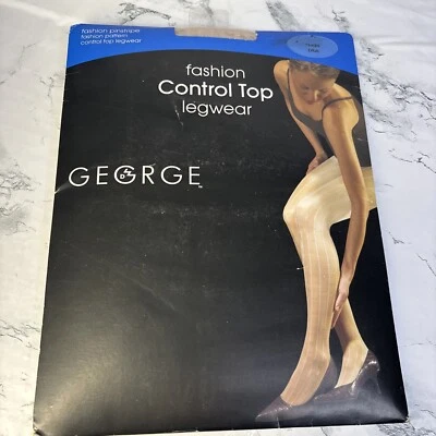 Prendas para las piernas George Fashion Control nude plus 4835 patrón a rayas Foto 1 de 4