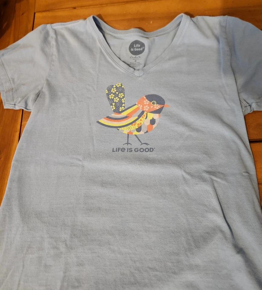 Camiseta Good Kids Life Is Good Bird talla niña mediana, 10 - 12 Foto 1 de 4