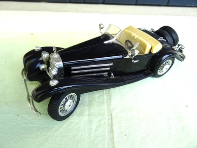 BURAGO MERCEDES 500 DECAPOTABLE VEHICULE COLLECTION 1/24 TBE VOIR PHOTOS - Photo 1/4