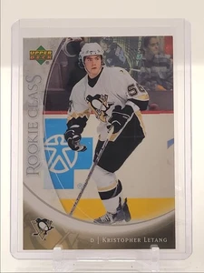 KRISTOPHER LETANG 2006-07 UPPER DECK ROOKIE CLASS HOCKEY PENGUINS RC Q3329 - Picture 1 of 2