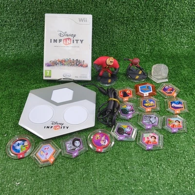 Disney Infinity 1.0 Starter Pack Bundle Job Lot 2x figures Nintendo Wii - Image 1 of 4
