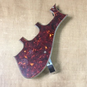 Vintage 1960s Harmony H-75 Tortoise Guitar Pickguard Nitrate Celluloid 4 Ply USA - Picture 1 of 9