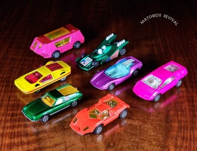 Lote de trabajo de coches modelo Corgi Juniors Whizzwheels, Lotus, Pininfarina, Marcos Foto 1 de 4