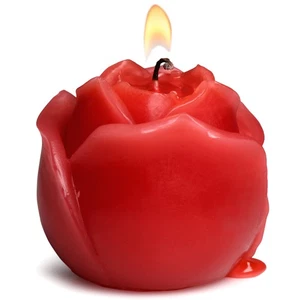 Flaming Rose Tropfkerze - Bild 1 von 10