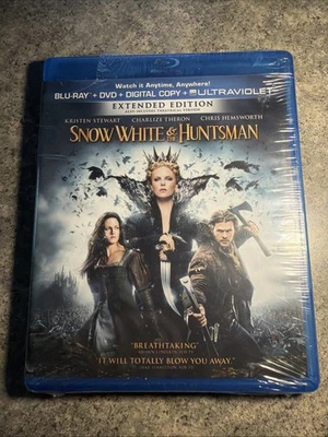 Snow White & The Huntsman Blu-Ray DVD Digital Copy BRAND NEW & SEALED K Stewart - Image 1 of 4