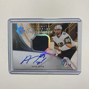Alex Tuch - 2020-21 Upper Deck Ultimate Collection - Auto Autograph 57/99 - Bild 1 von 2