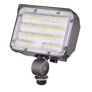60W LED Flood Light With Knuckle, Dusk to Dawn Outdoor, Ultra Brightness Dayl... - Picture 1 of 6