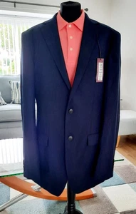 Mens Marks & Spencer Navy Blue Blazer Size 42" - Picture 1 of 8