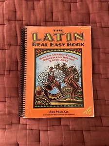 THE LATIN REAL EASY BOOK By Editor & Chuck Sher:C Version. Super Clean. - Picture 1 of 6