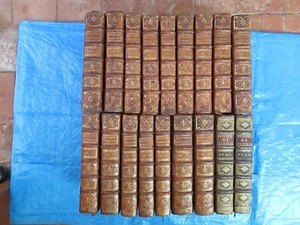 THOYRAS : HISTOIRE D'ANGLETERRE, 1749 + remarques, 1733. 18 vol. in-4, planches. - Picture 1 of 24
