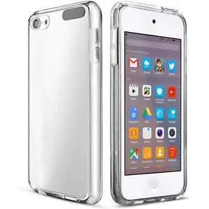 For iPod Touch 5th/6th/7th Gen Case Crystal CLEAR Shockproof Silicone TPU Cover - Picture 1 of 6