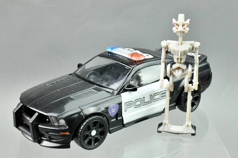 Transformers Movie Barricade Complete Deluxe Frenzy 2007 Cover