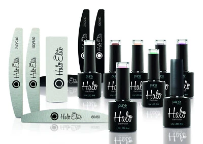 Halo Gel Polish - Pure Nails 8ml. FULL COLLECTION, ALL Colours Available
