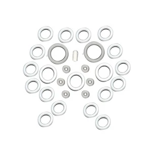 Genco Victory Pinball Machine Game White Rubber Ring Replacement Kit - Picture 1 of 2