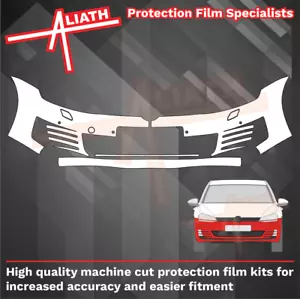 VW Golf GTI 14-17 MK7 Front Bumper CLEAR Stone Chip Guard Paint Protection Film - Picture 1 of 3