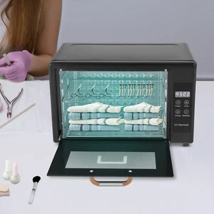 24L UV Sanitizer Box Stainless Steel Dryer for Home Dental Medical Nail Salon - Picture 1 of 16
