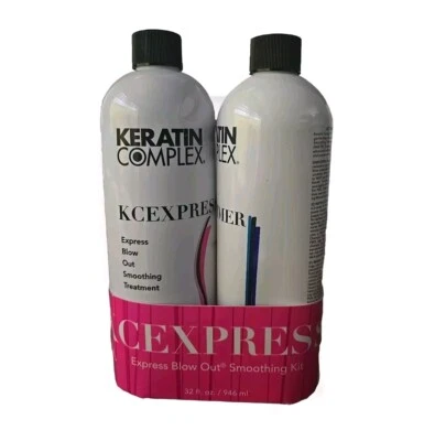 Keratin Complex Express Blow Out Smoothing Treatment & Shampoo 16 Oz x 2. Sealed - Image 1 of 3