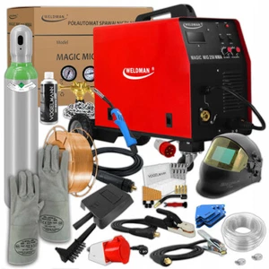 Weldman Magic MIG 250 200amp Welding Machine MIG/MAG MMA 230V/400V - Set #9 - Picture 1 of 12
